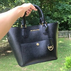 Michael Kors Black Medium Transformable Handbag
